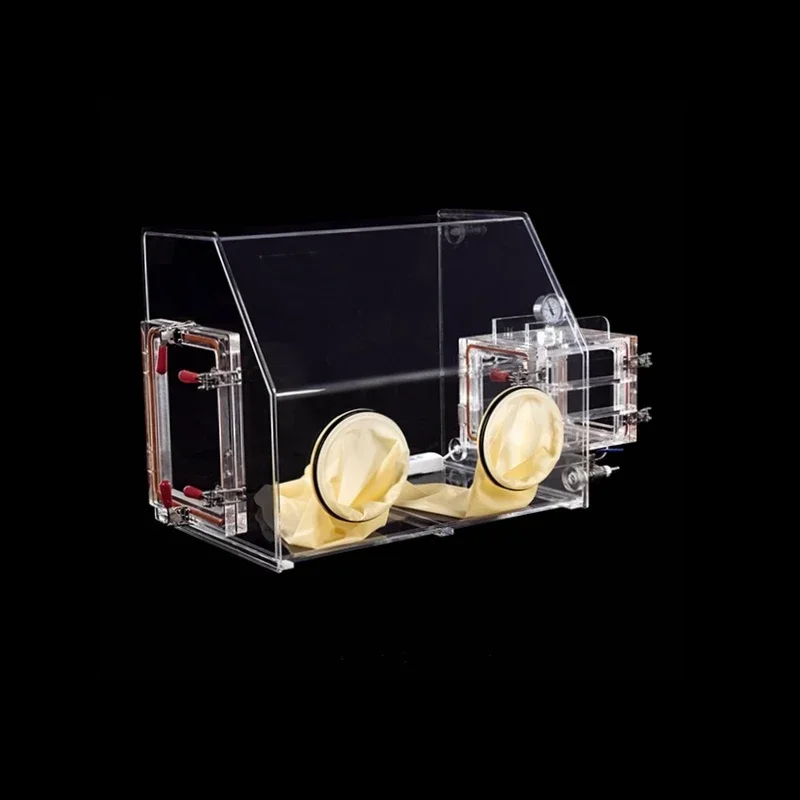 

Sterile Acrylic Lab Glove Box GS-005-B - Chemical Resistance Vacuum Isolation Device