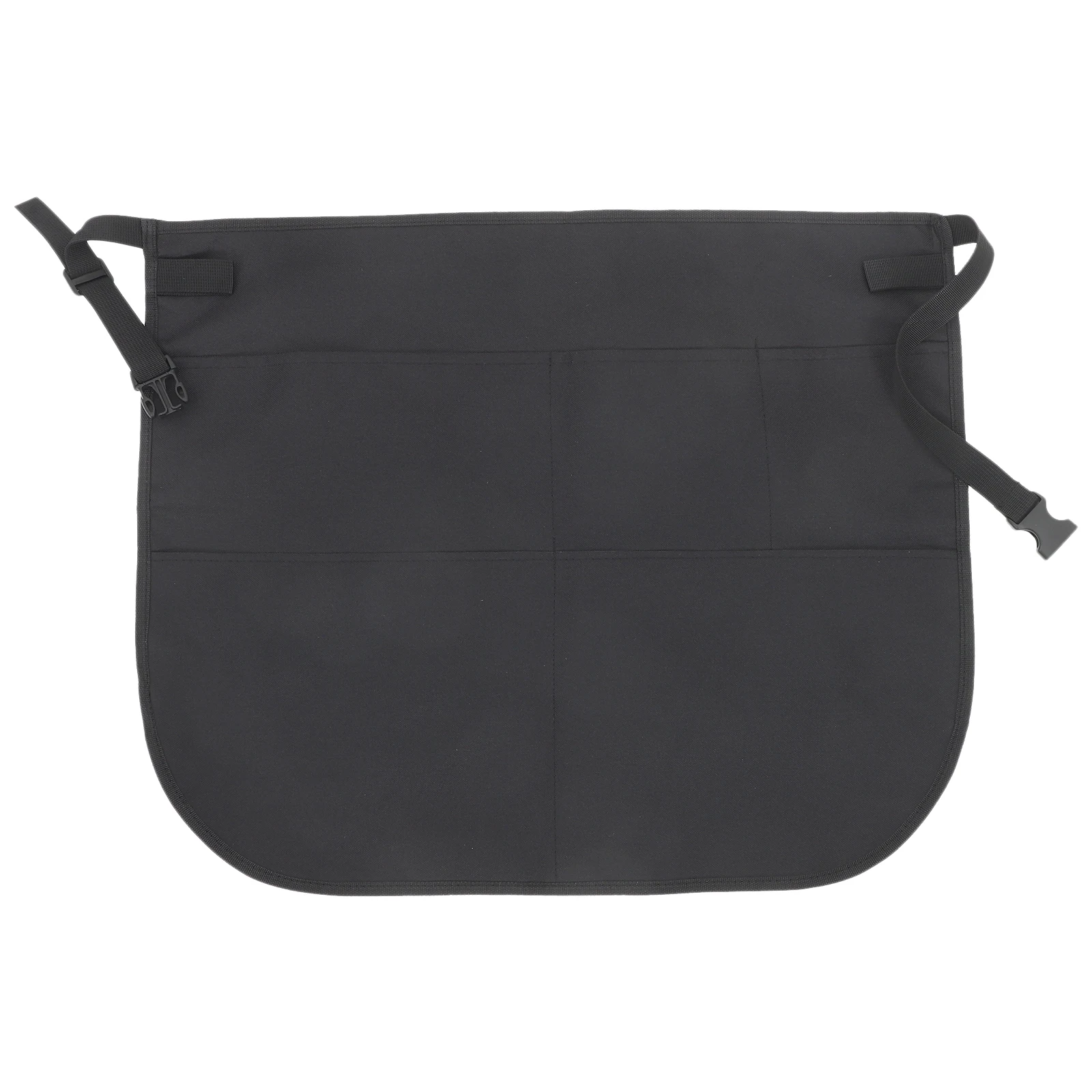 

Waterproof Stain Resistant Apron Black Barber Vest Hairstylist Salon Tool Pockets Adjustable Waist Hairdresser Uniform