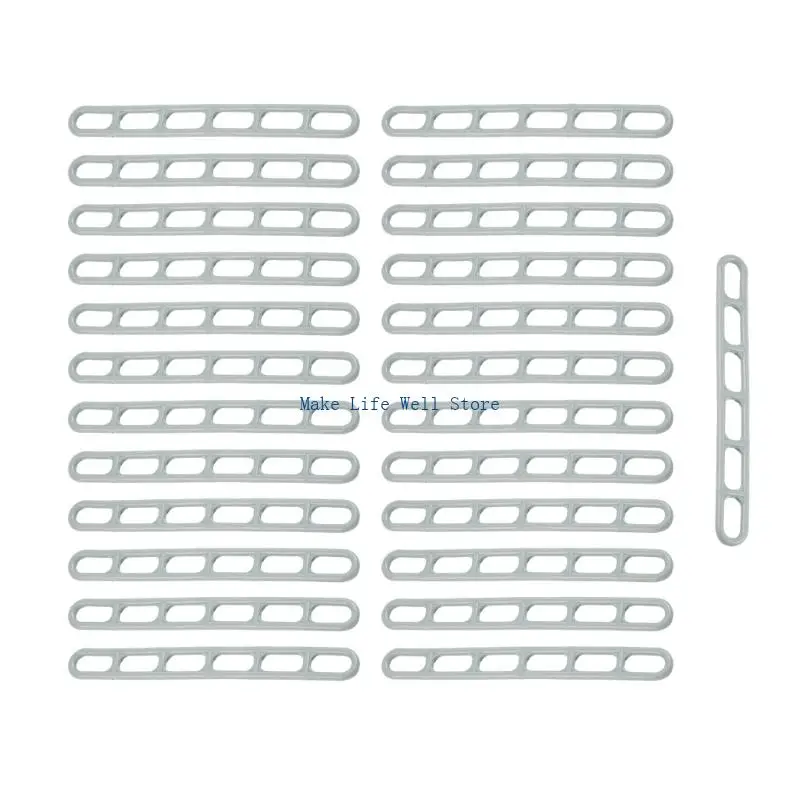  Shelter Anchors Weather-Resistant Plastic Straps with Multiple Point System