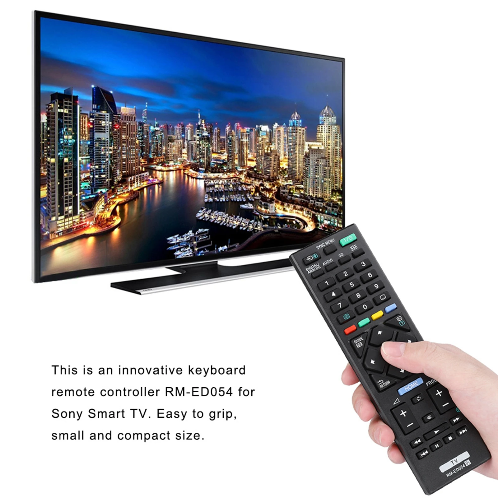 TéLéCommande Tv TéLéCommande Remplacement Smart Tv TéLéCommande ContrôLeur De TéLéVision Pour Sony RM-ED054 TéLéCommande