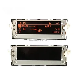 Original 6 pin Red Screen Monitor Support display for Peugeot 301 308 408 508 citroen C4L