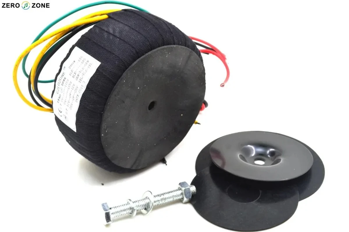 200W Black Cloth Toroid Transformer 200VA 2X115V For NAIM140 Amplifier 28V-0-28V 12V-0-12V / Customizable for other voltages