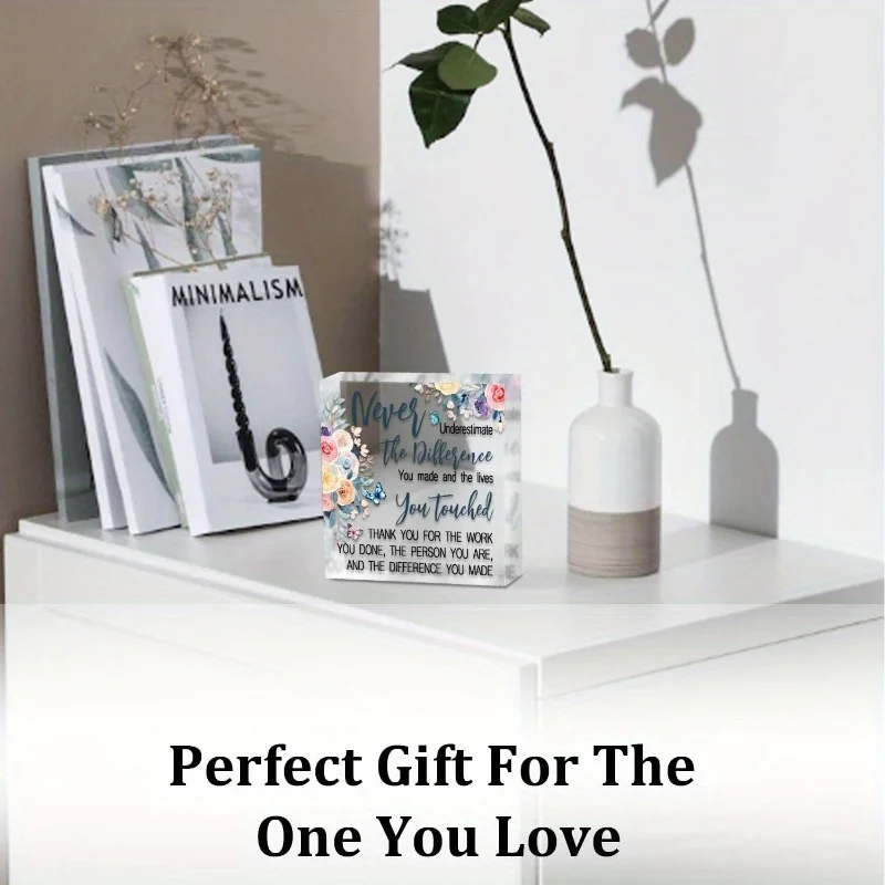Funny Retirement Gifts for Women Coworker Farewell Presents Friend Teacher Boss Flower Office Desk Cubicle Home Decor