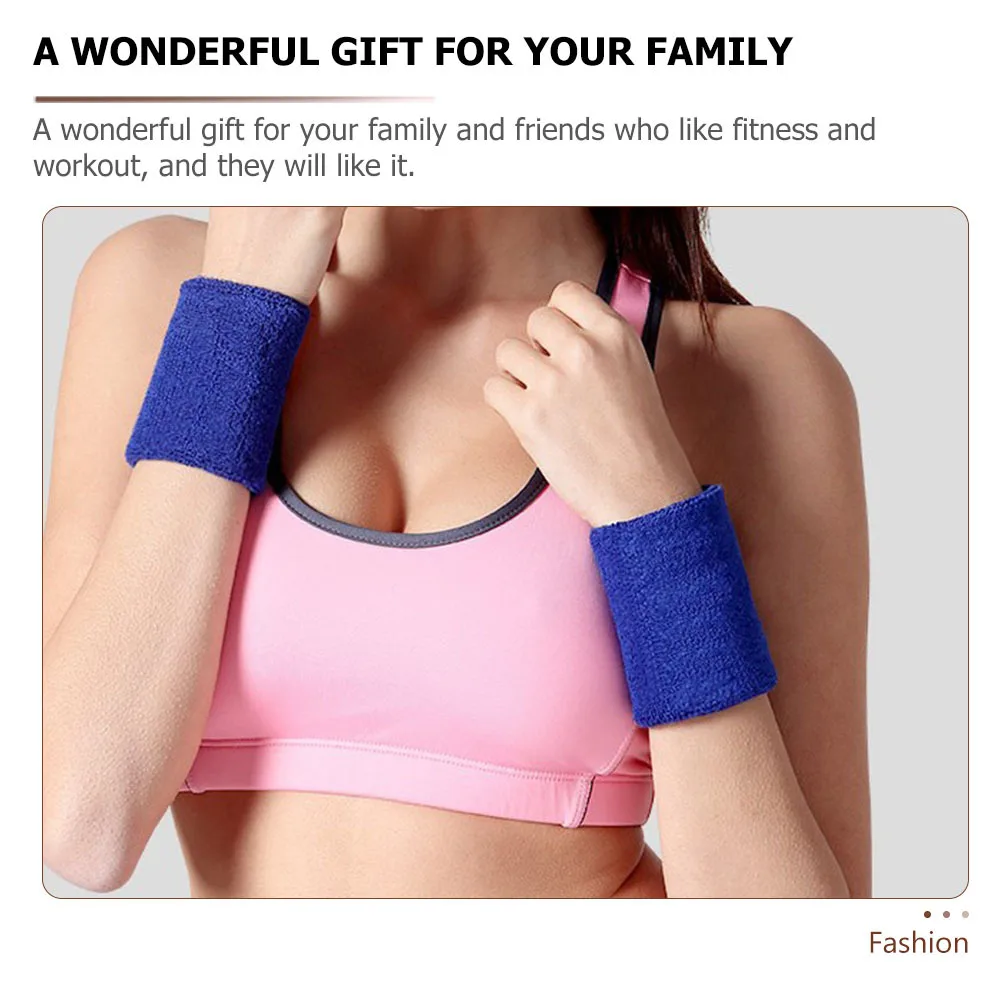 

10Pcs Wrist Bands Lightweight Comfortable Wrist Protectors for Gym Workout Weightlifting Tennis Cycling Sports Supplies