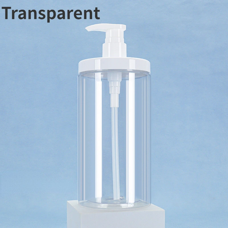 Clear Bottle Liquid Container Soap Dispenser Shampoo Lotion Shower Gel Bottles Wide Mouth Hand Washing Bottles Skincare Travel