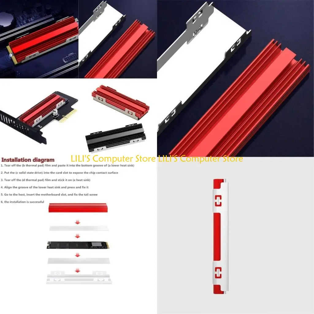 

A52B M.2 SSD Cooling Heatsink M.2 NVME 2280 Hard Disk Heat Dissipation Radiator