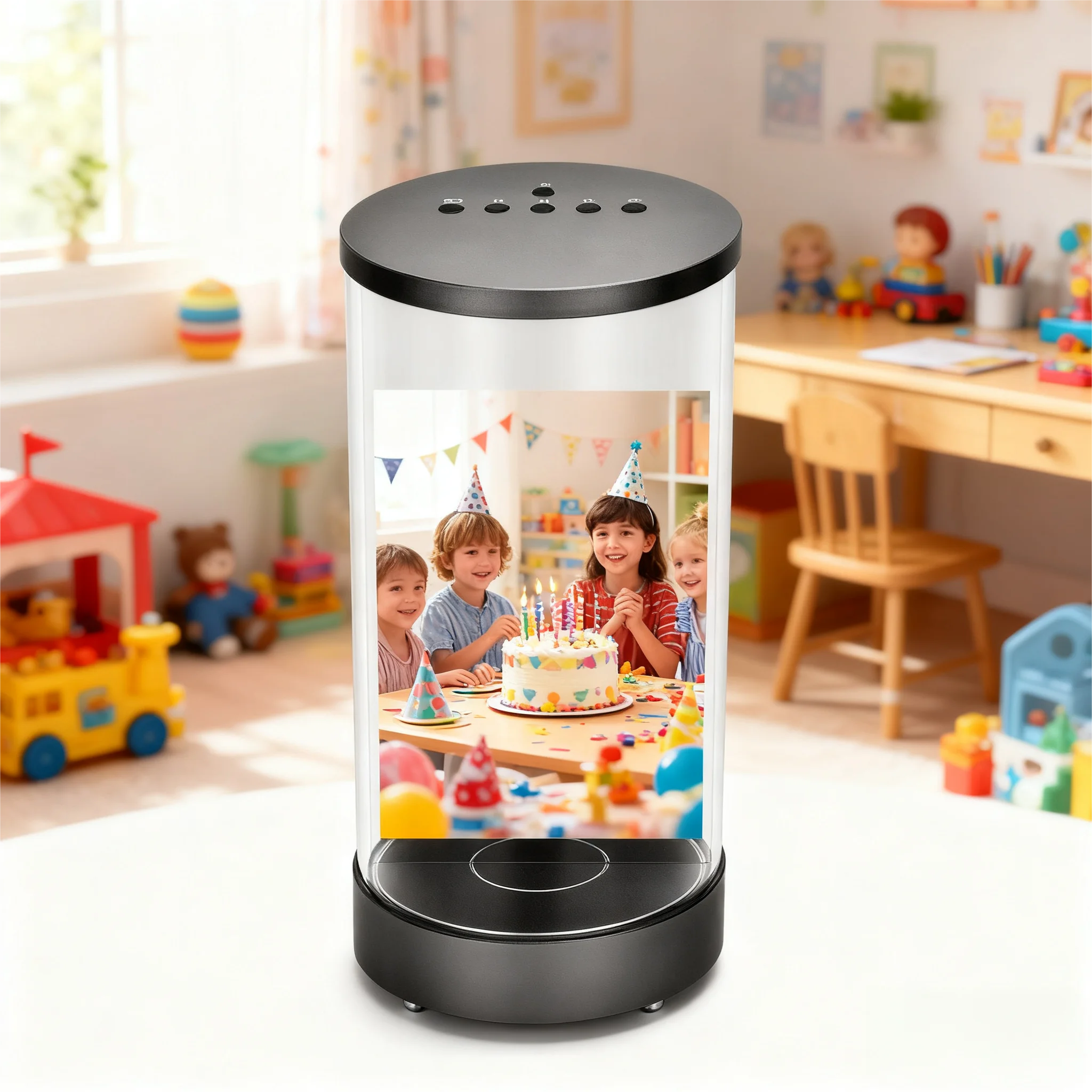 7 Inch 3D Hologram Box 600cd/m² Android Desktop Screen
