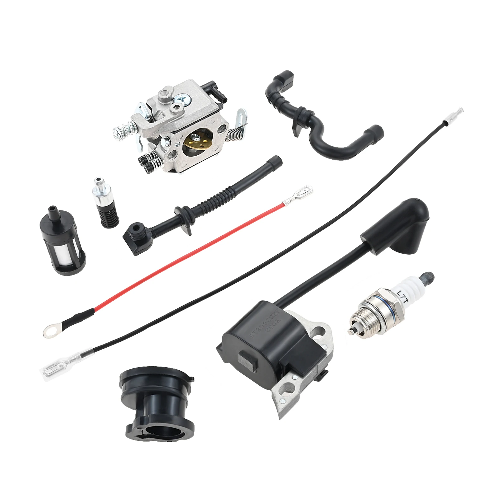 

Carburetor Fits for Stihl 017 018 MS180 MS180C MS170 MS170C Chainsaw with Ignition Coil Spark Plug Kit Replaces C1Q-S57 C1Q-S57A