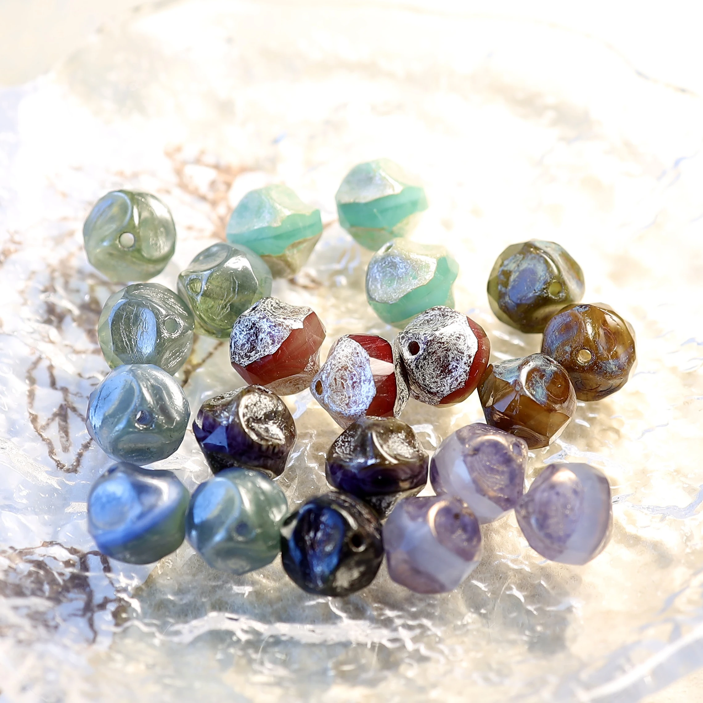 9Mm Twisted Beads P…