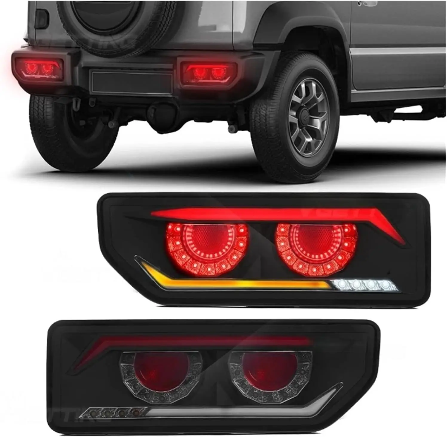 Quality Rear Brake Reverse Running Turn signal Lights for Suzuki Jimny JB74W JB64W JB74 JB64 18-25 Tail Reflector Lamps