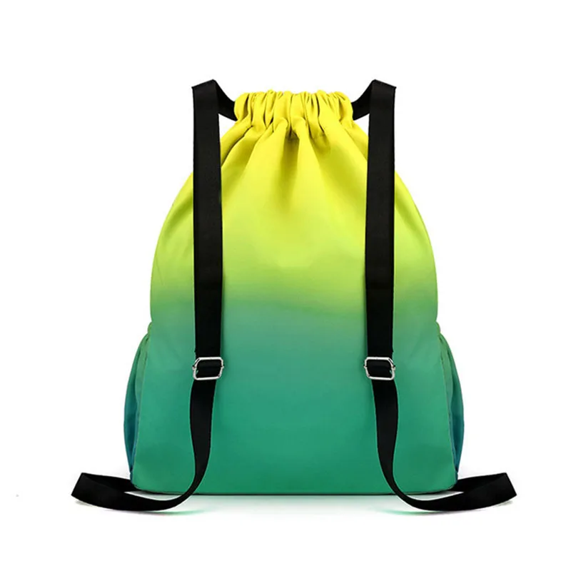 XA138B-Bolsa de almacenamiento para deportes al aire libre para mujer, mochila impermeable de gran capacidad con cordón, bolsa de viaje