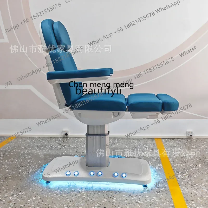 X 32 Electric beauty bed beauty salon medical beauty treatment chair multi-functional lifting inspection pattern embroidery bed