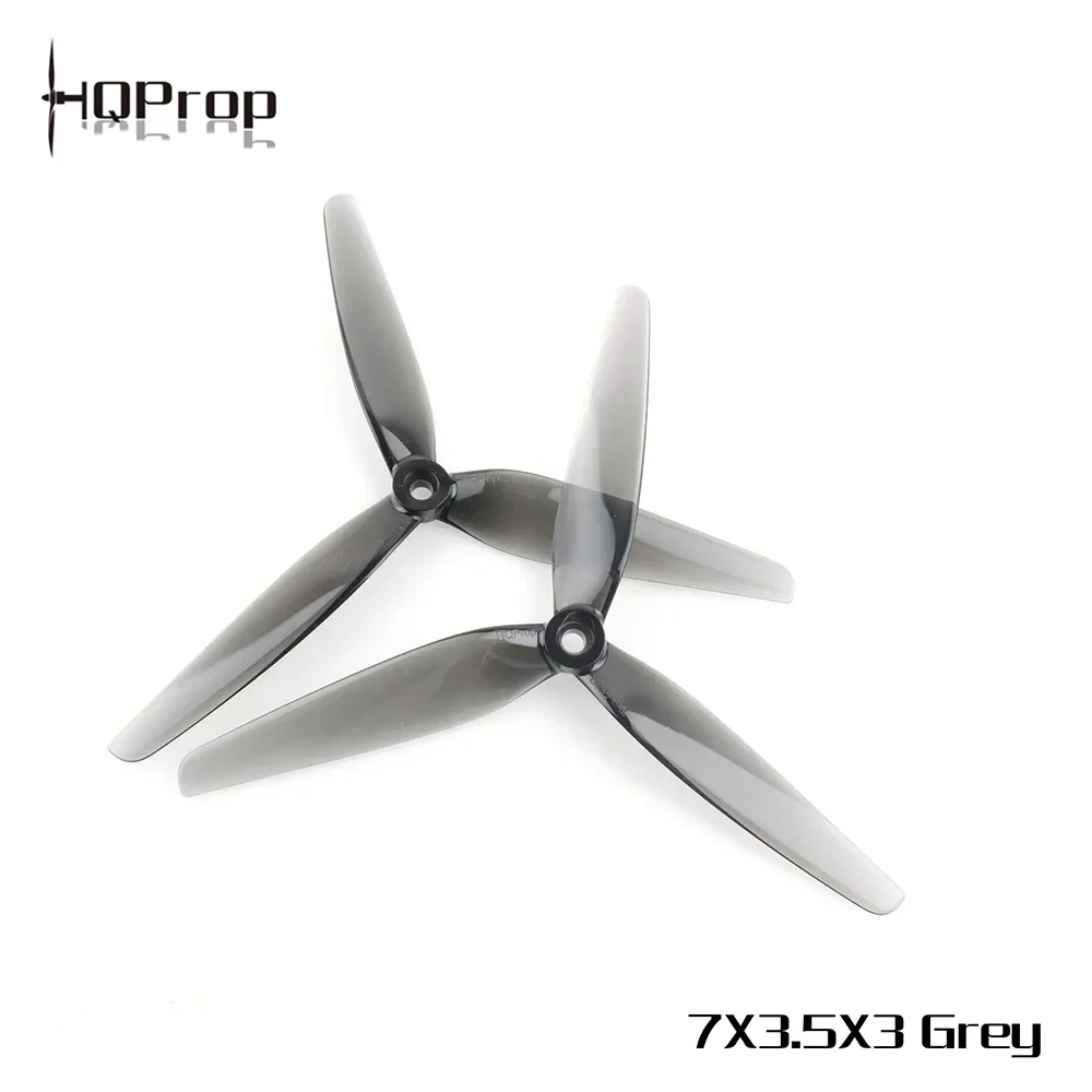 HQProp 7035 7X3.5X3 7 Inch 3‑Blade FPV Propeller High‑Balance Tough PC Props Anti‑Break for 7