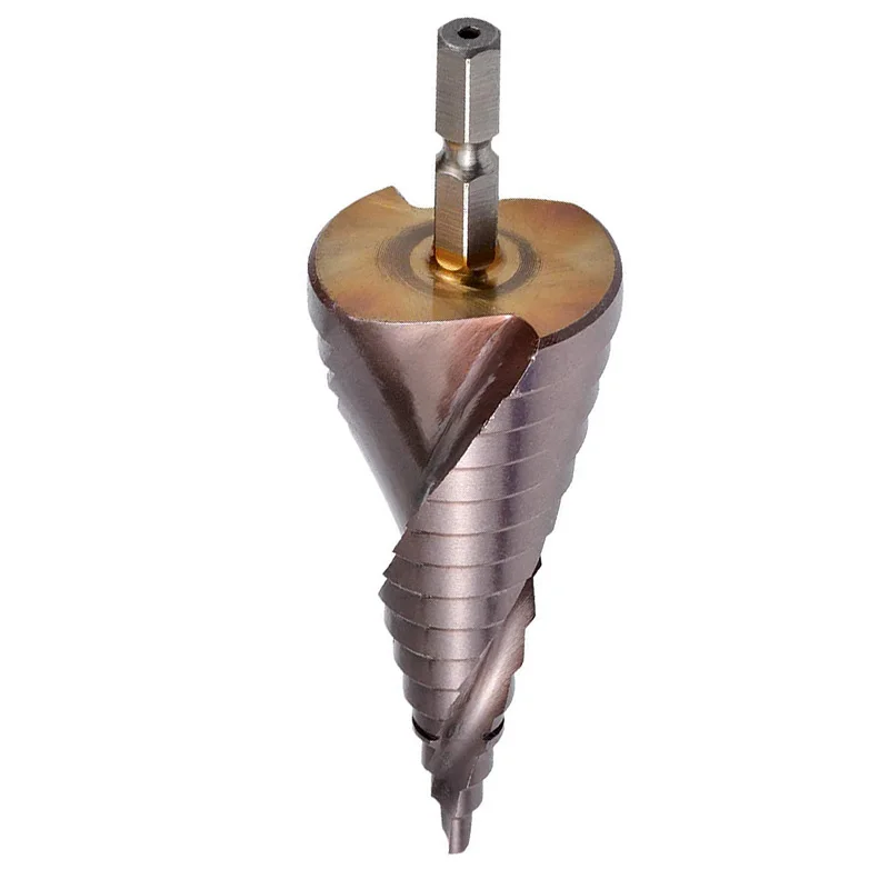 

M35 HSS Co ступенчатое сверло кобальтовые конусные сверла 4-32 мм древесина нержавеющая сталь металл Отверстие пила набор инструментов шестигранный