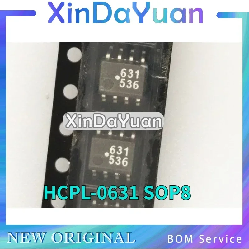 10 pcs HCPL0631 HCPL-0631  2631  SOP-8  Dual Channel 0631