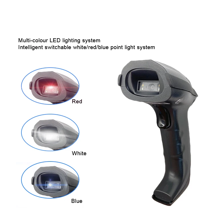 Waterproof Multi-Interface USB RS232 High Performance Industrial DPM Handheld Laser Etched Barcode Reader