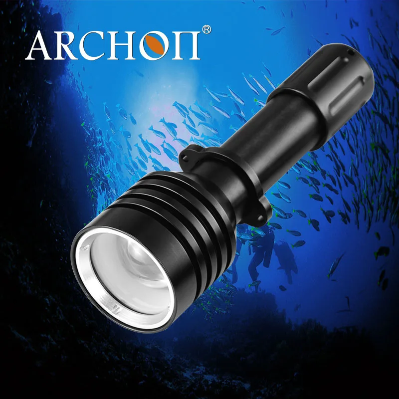 

ARCHON D10U Zoomable Dive Light Scuba Diving 860 Lumen LED Flashlight Underwater Torch Waterproof Lamp