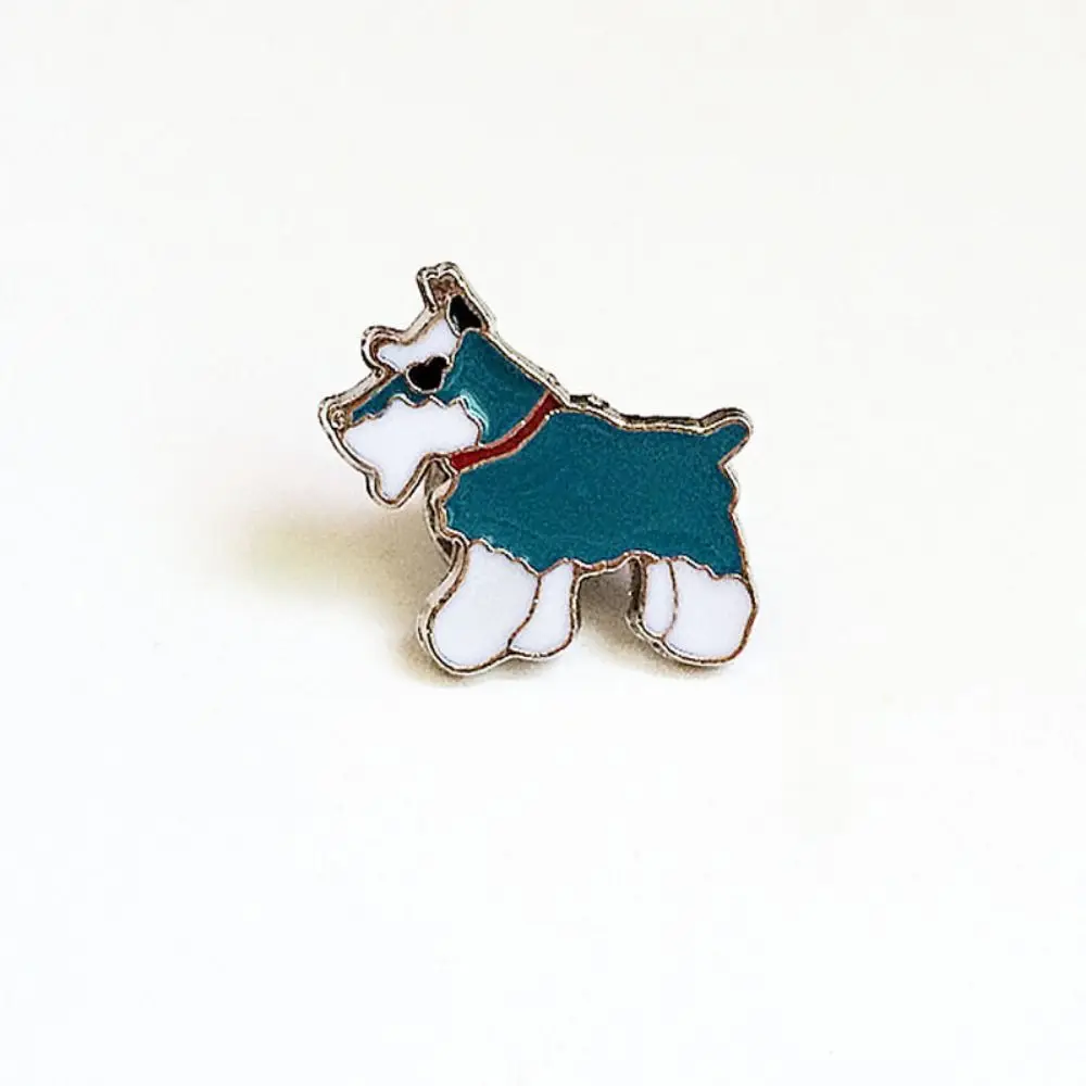 Clothing Accessories Cartoon Dog Pet Dog Brooch Bulldog Animal Dog Animal Enamel Pins Funny Husky Cartoon Metal Badge Coat