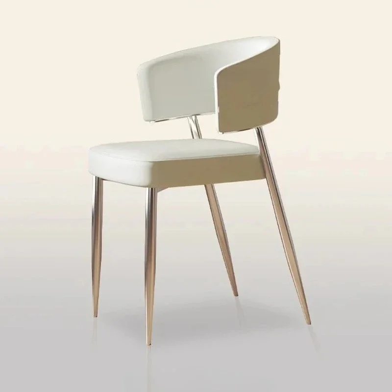 For Restaurant Swivel Dining Chairs Vanity Transparent Party Mid Century Dining Chairs Designer Clear Lounge Suite Furniture