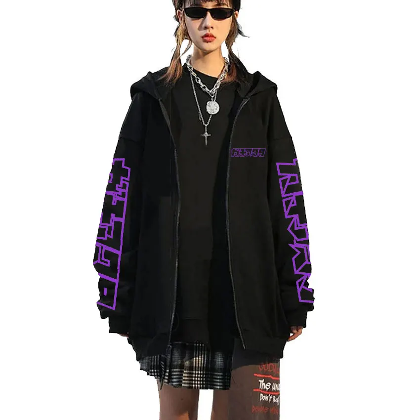 

Anime Gachiakuta Riyo Merch Zipper Hoodie Men Women Manga Y2k Oversized Zip Up Jacket Unisex Cosplay Harajuku Zip Up Sweatshirt