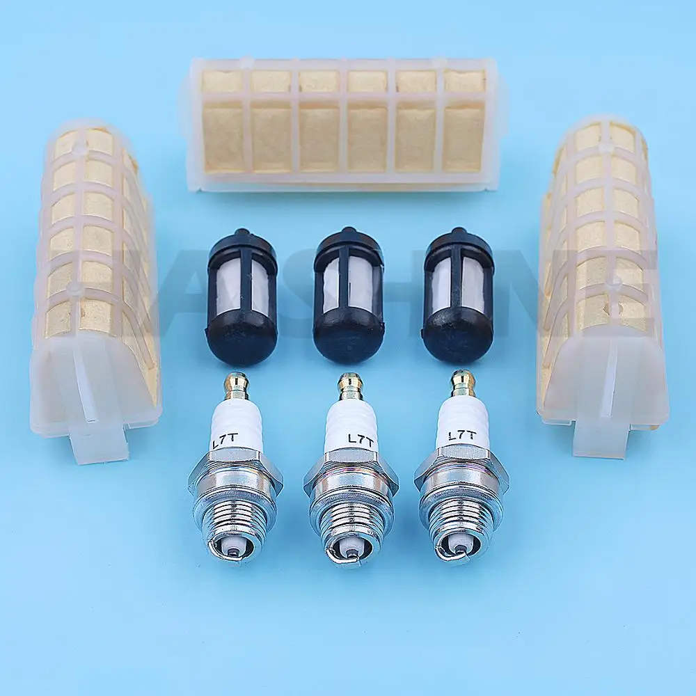 

Air Fuel Filter Spark Plug Kit For Stihl MS210 MS230 MS250 021 023 025 Chainsaw Cleaners 1123 120 1613, 11231201613 Spare Parts