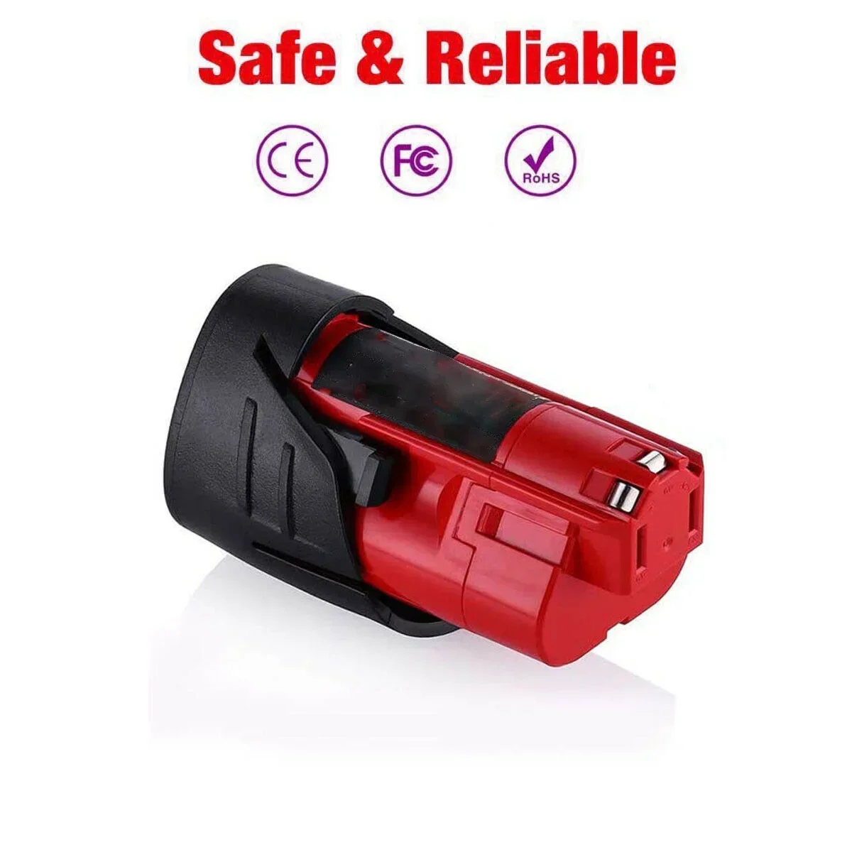 For Milwaukee 3 Cell Li-Ion Battery Plastic Box Shell 12V Three-cell Case Top Battery Case Power Tool Accessories