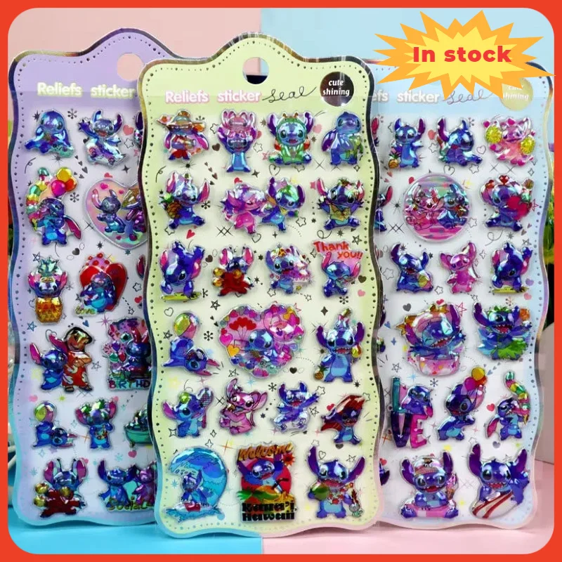 

10 шт., хит продаж, мультяшная красочная стежка, 3d рельефная Радуга, наклейка, эльф, небо, группа, мультяшная наклейка, подарок, хит продаж