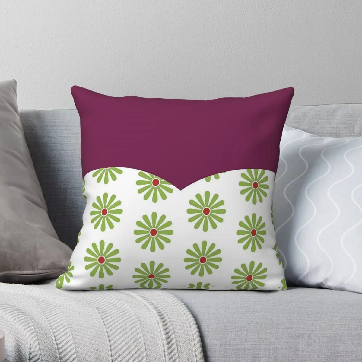 Haunted Mansion Tightrope Walker Square Pillowcase Polyester Linen Velvet Printed Decor Throw Pillow Case Sofa Seater Case 18