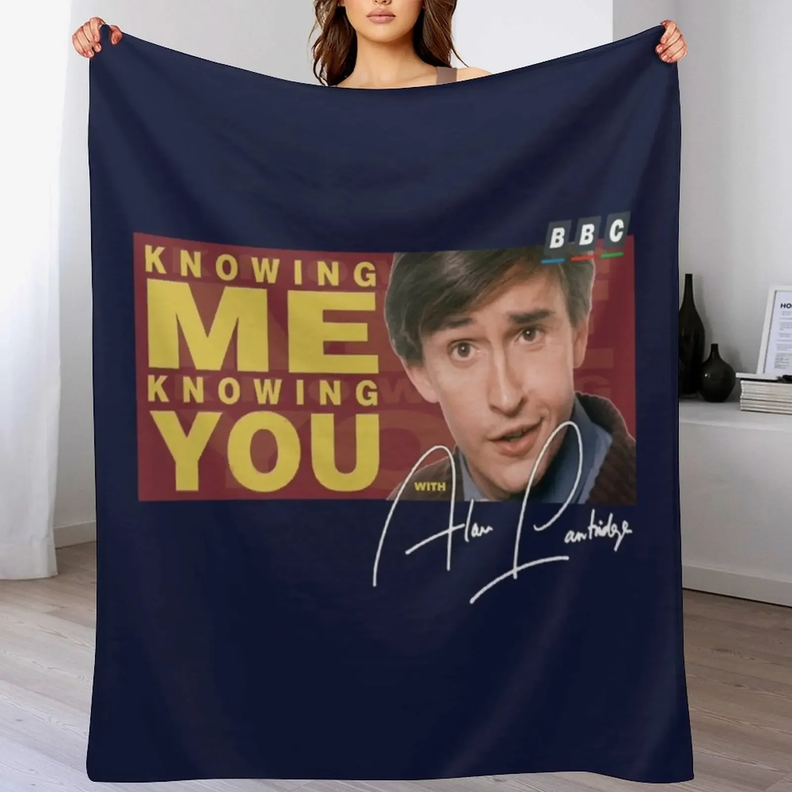 

Knowing Me, Knowing You with Alan Partridge Throw Blanket Decorative Beds For Decorative Sofa Vintage Thin Blankets