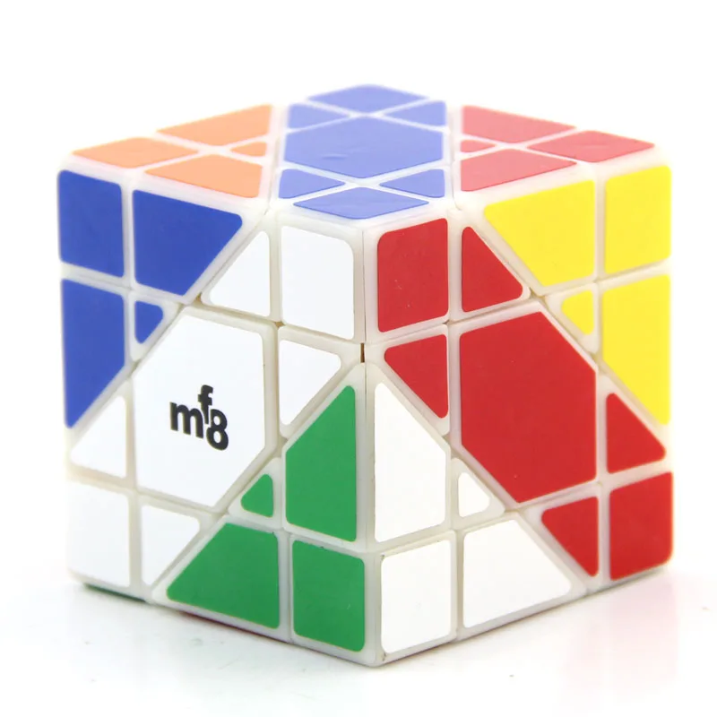 MF8 Unicorn Axis Super Magic Cube inclinato velocità professionale Puzzle Twisty Antistress giocattoli educativi per bambini