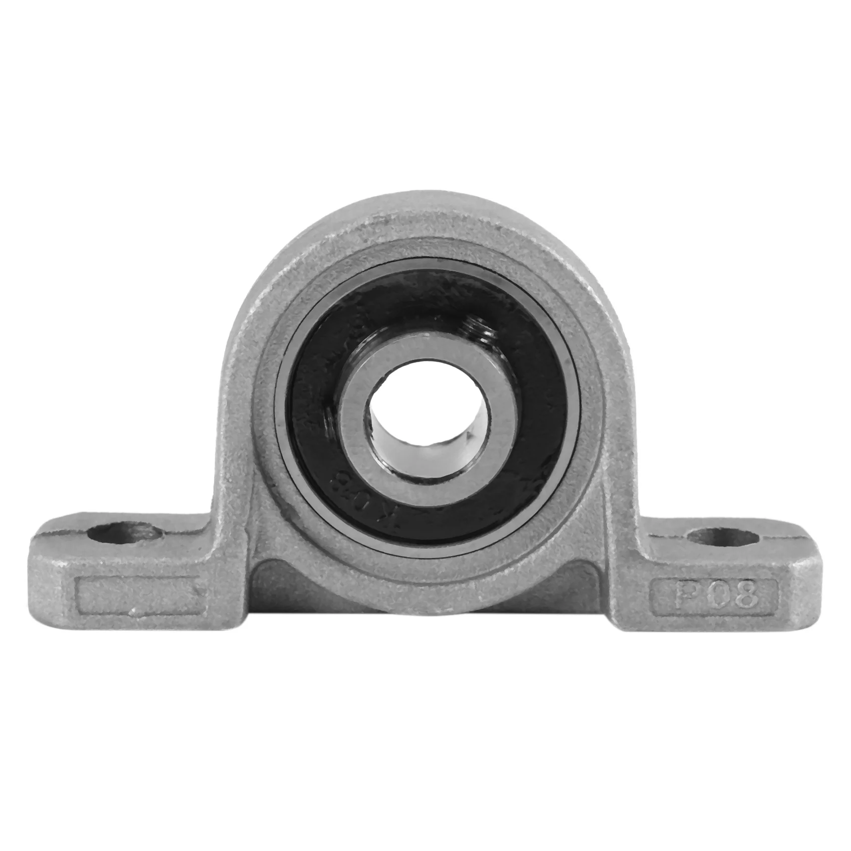 4Pcs KP08 Pillow Block Mounted Ball Bearing (Diameter 8mm Bore) Zinc Alloy Pillow Block Bearing