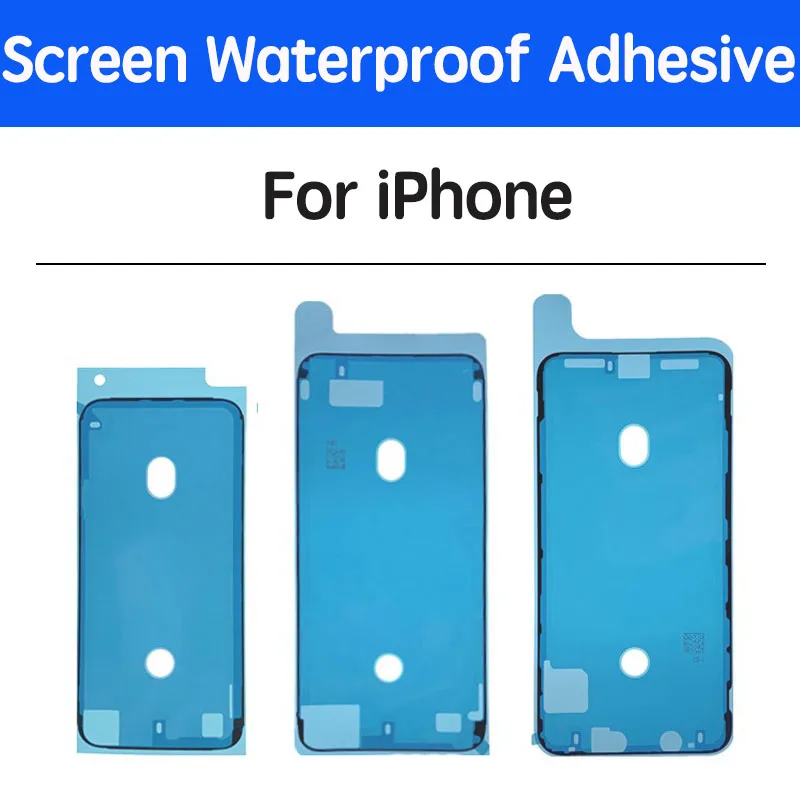 2X Screen Waterproof Adhesive Sticker For iPhone X XS XR 11 Pro Max 6s 7 8 Plus LCD Display Waterproof Adhesive Replacement