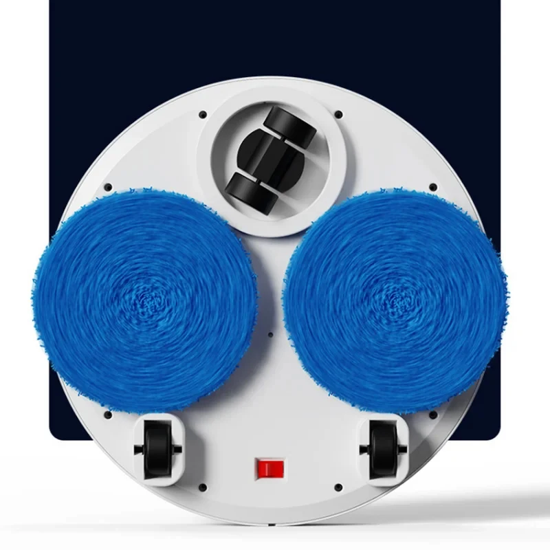 Smart Sweeping Robot Dual-Wheel Smart Floor Mopping Machine Automatic Wet Dry USB Rechargeable Mop For Household Cleaning