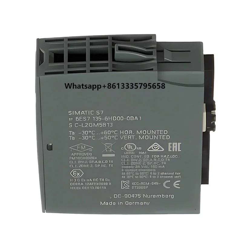 

Gold Seller 6ES7135-6HD00-0BA1 PLC Controller Brand New Original Spot Plc Programming Controller
