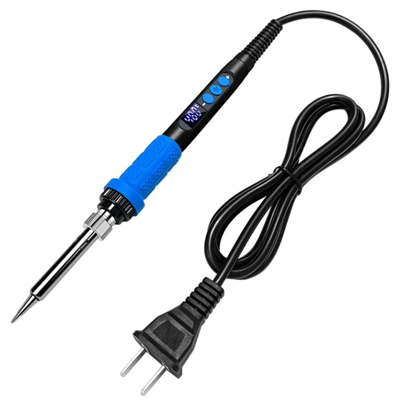 

T99C-DIY Soldering Iron Kit, 90W LED Display Adjustable Temperature Soldering Iron, Automatic Sleep Mode Soldering Gun