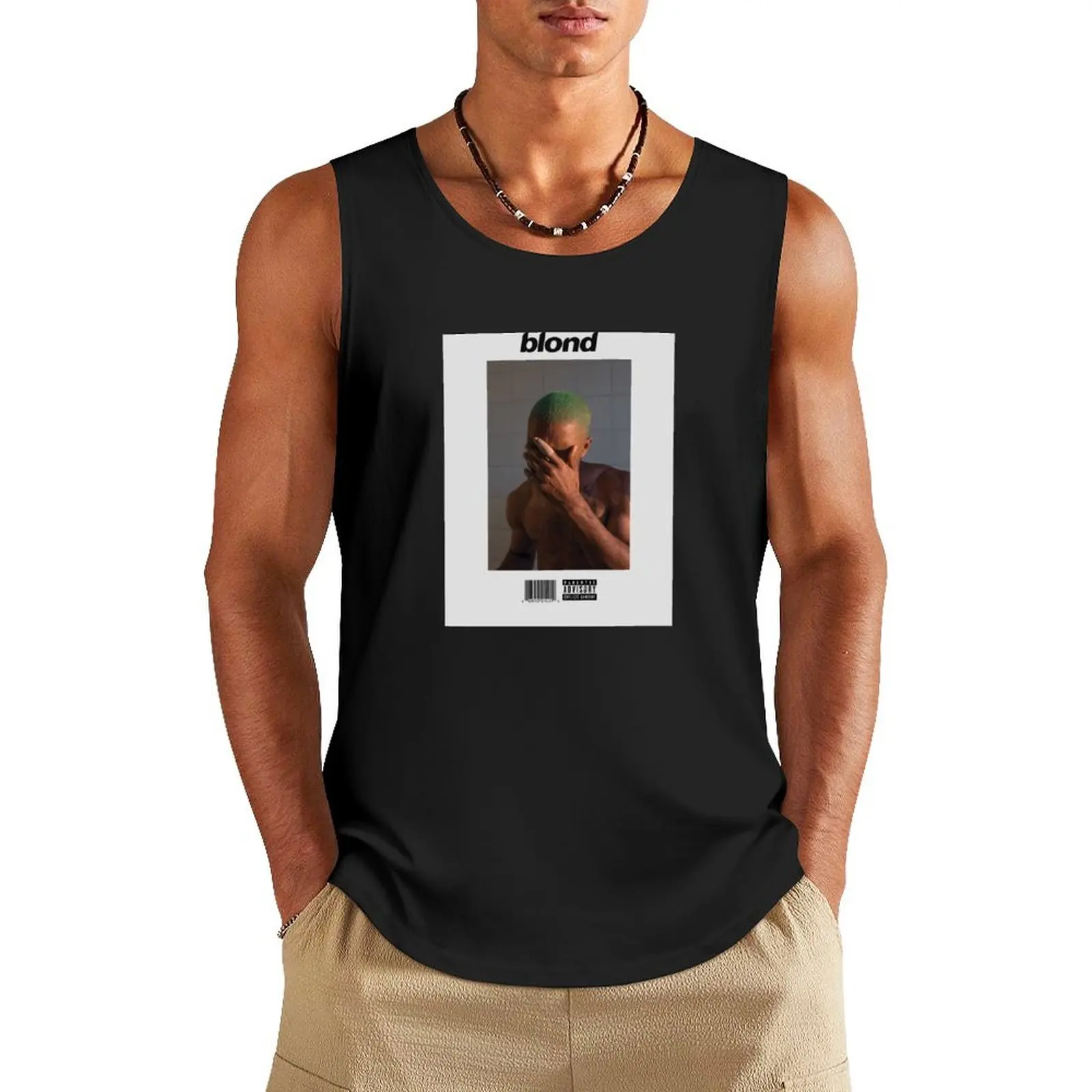 

Frank Ocean, Blond Ultra HD Tank Top bodybuilding t-shirt Men's t-shirts Sleeveless top