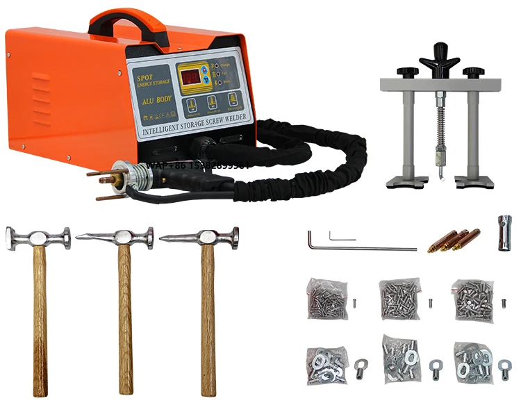 TFAUTENF CE Automotive Alu. Dent Puller Machine Auto Body Sheet Metal Repair Aluminum Car Dent Repair Equipment