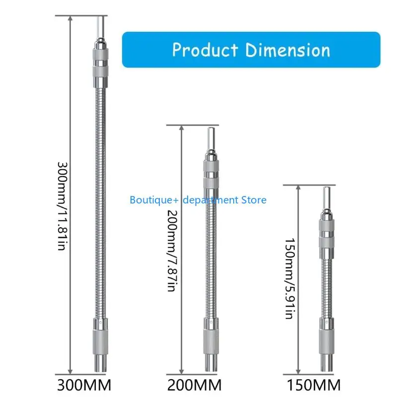 E1PD Flexible Shafts Extension Set 150mm 200mm 300mm Suitable for Power Tool