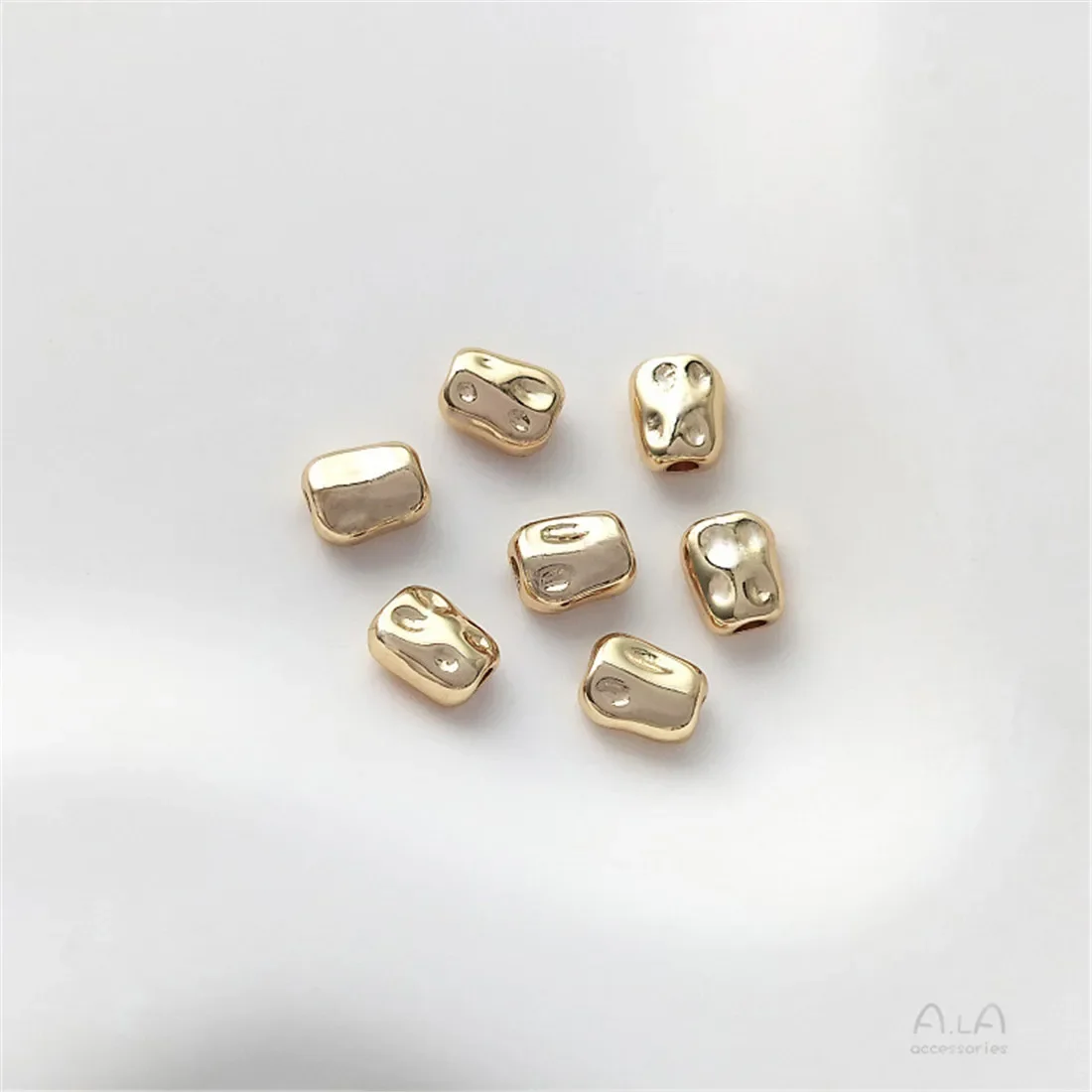 Длинные-витые-бусины-из-рисового-камня-браслет-ручной-работы-«сделай-сам»-украшения-для-ушей-медная-упаковка-14-К-каменные-бусины-особой-формы-настоящее-золото