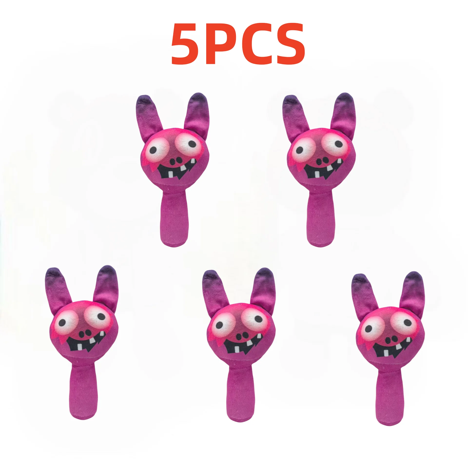 

5pcs Sprunki Plush Horror Game Toys Cartoon Cute Soft Stuffed Pillow For Kid Birthday Christmas Gift Stuffed Children Dolls