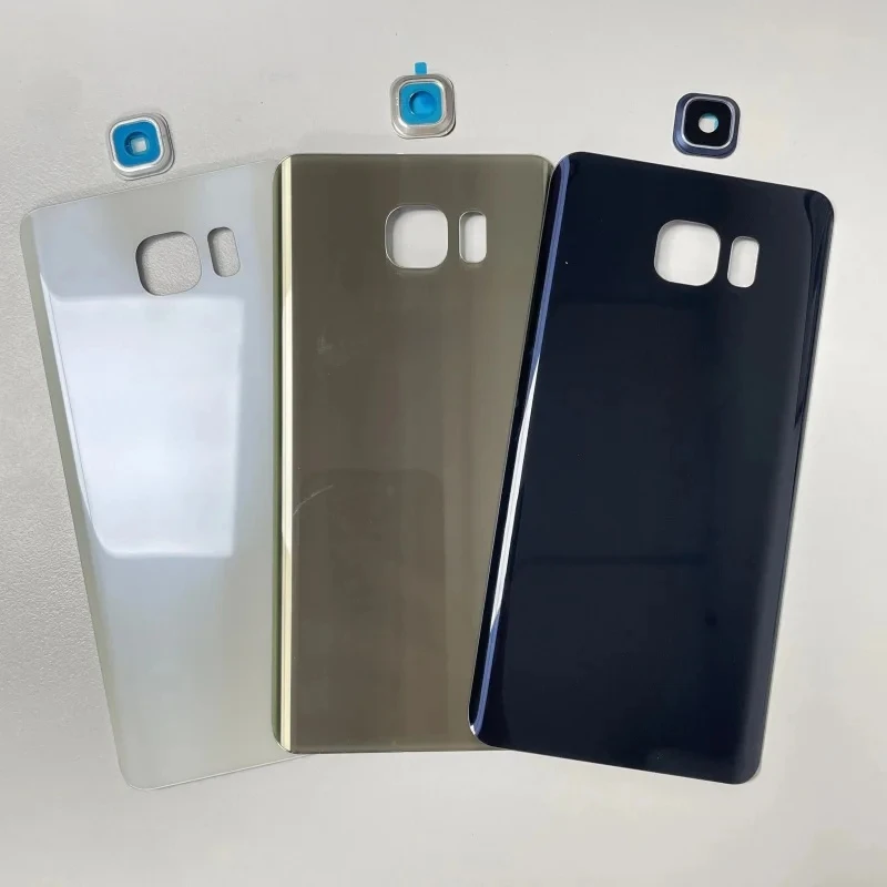 

Housing Glass Cover For Samsung Galaxy Note 5 N920F N920 Note5 All versions Back Battery Rear Case Camera Lens Adhesive