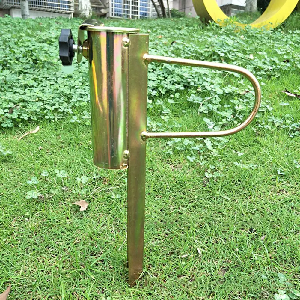 Umbrella Anchor Useful Replacement Umbrella Stand Heavy Duty Color-plated Zinc Iron Umbrella Holder