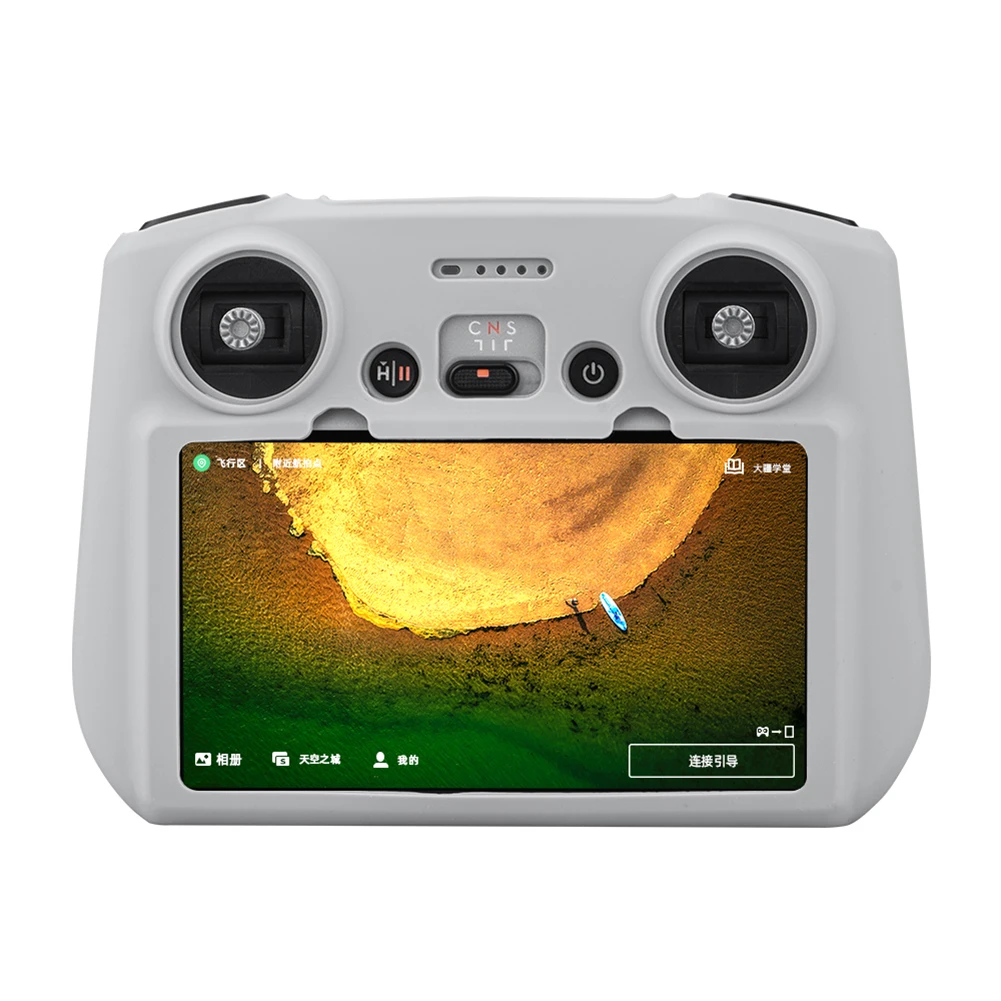 واقي شاشة التحكم عن بعد RC من السيليكون المقاوم للصدمات ومضاد للانزلاق وجهاز التحكم عن بعد لـ DJI Mini 3 Pro