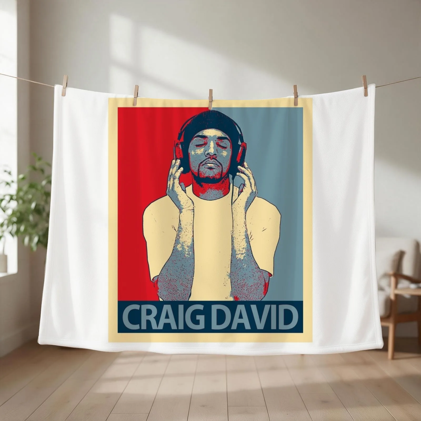 Craig David trending Throw Blanket decorative cosplay anime Decorative Throw Soft Big Blankets