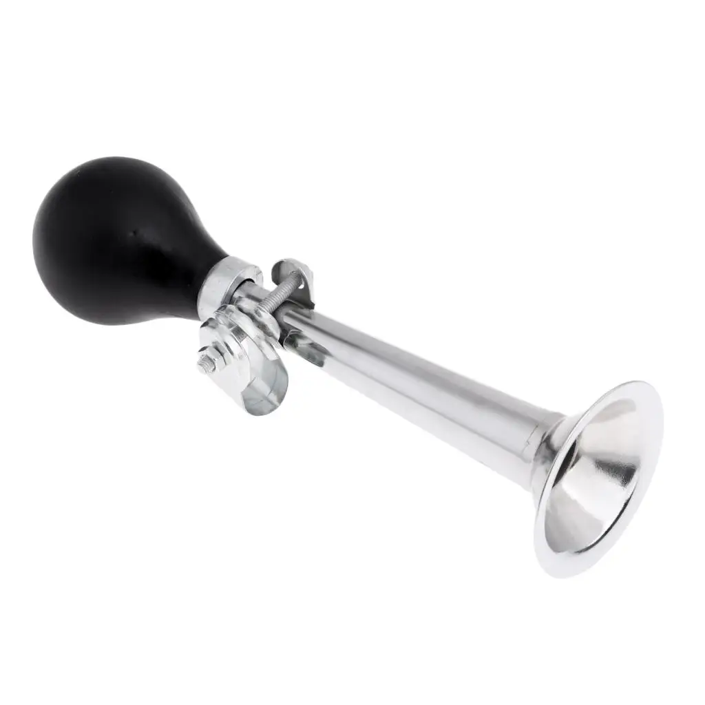Bike Bell Loud Noise Maker Aluminium Alloy Horn Squeeze Rubber Bulb for Children Cycle Accessories
