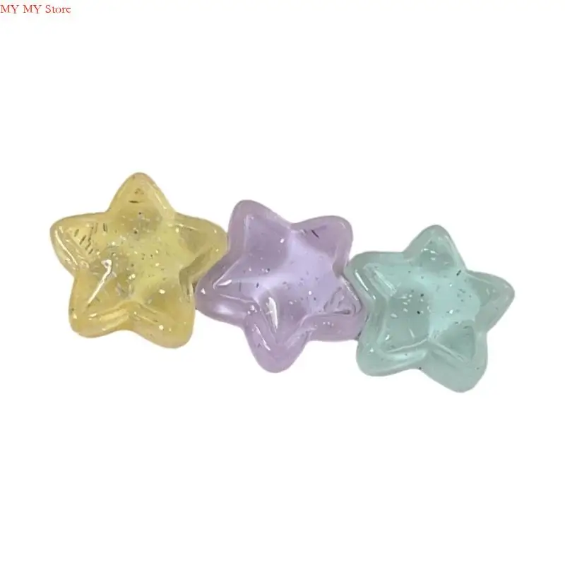 

N1HE 1PC Delicate Sparkling Star Hairpins Cartoon Design Clip For Teens Women Use