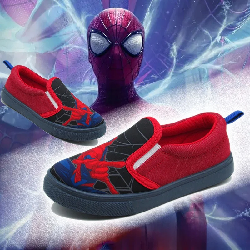 

Kids'Casual Shoes Sneakers Cartoon Cotton Summer Shoes For Boys Anti-slip Soft Bottom Breathable Slip-on Red Shoes Size 27-32