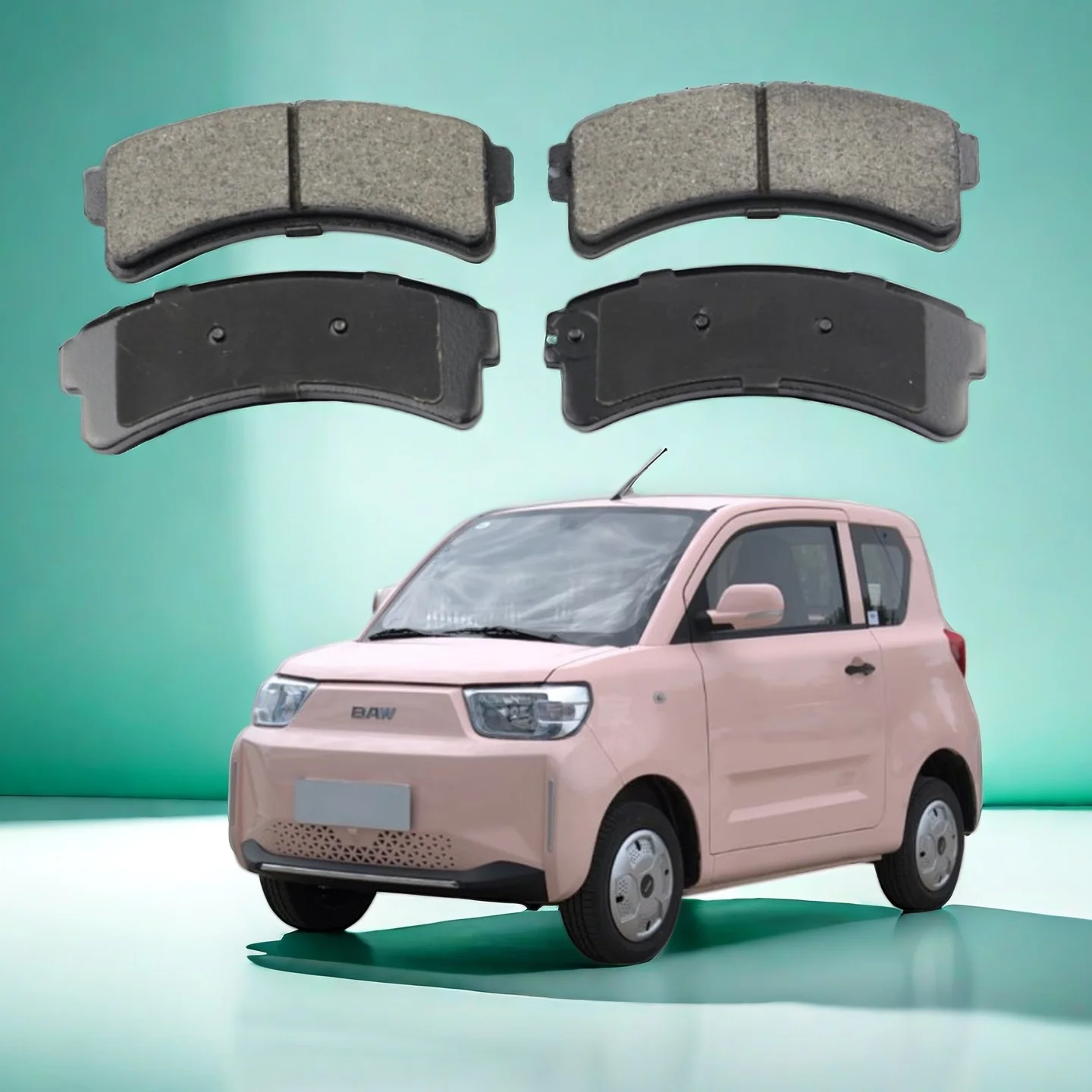 For BAIC Yuanbao Electric Car Front Brake Pads / Auto Parts K-58004 K-58003
