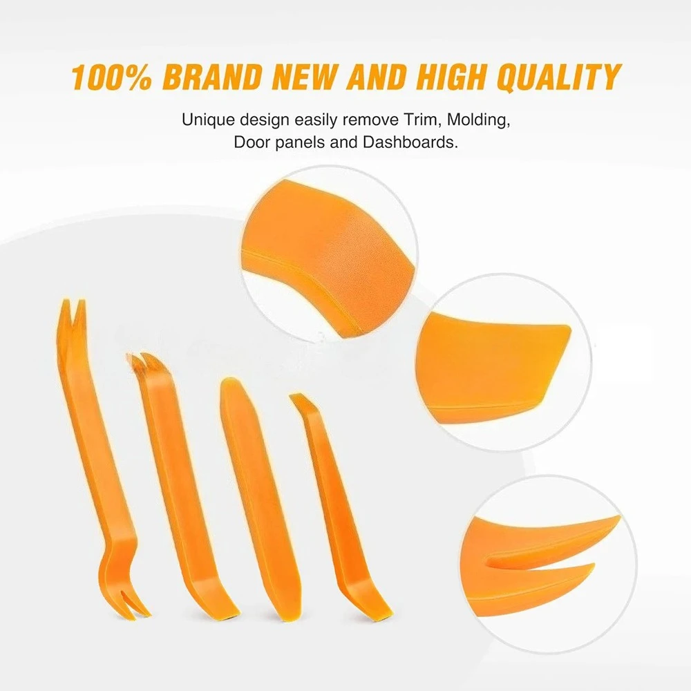 1-5 قطعة مشبك باب السيارة طقم أدوات تفكيك السيارة DVD ستيريو تجديد أطقم الداخلية البلاستيك لوحة الكسوة لوحة القيادة أداة إزالة الصواميل