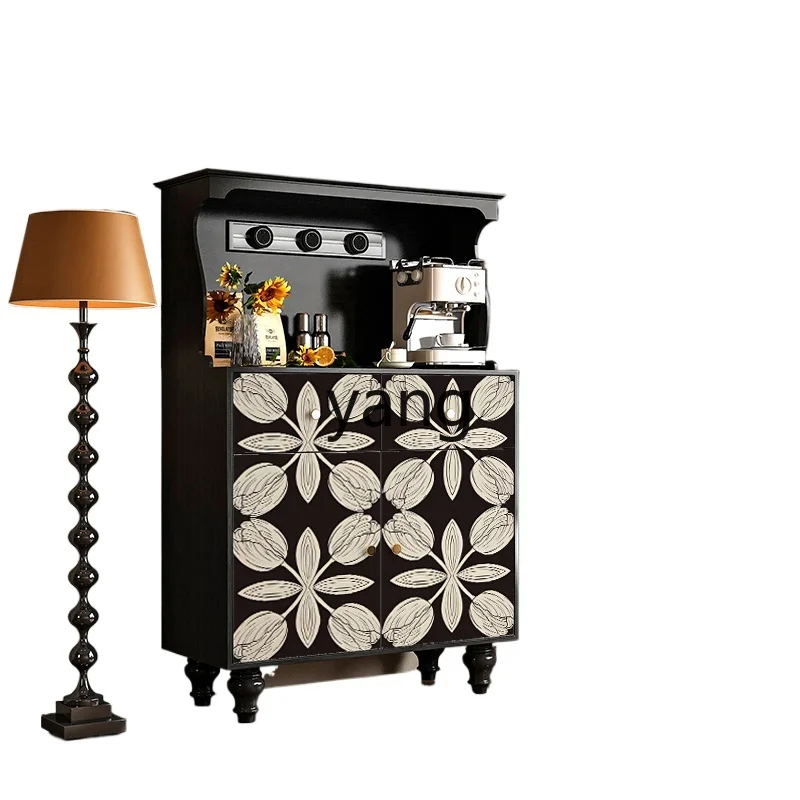 

Lmm storage integrated tea bar cabinet coffee cabinet multi-functional island painted cabinet